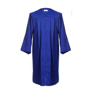 NEW Graduation Gown Blue High School & Bachelor 51 5’6”-5’8”